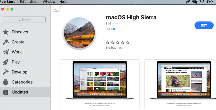mac os high sierra iso download for macbook pro